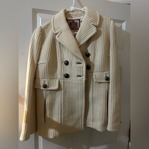 Juicy Couture White/Cream Coat